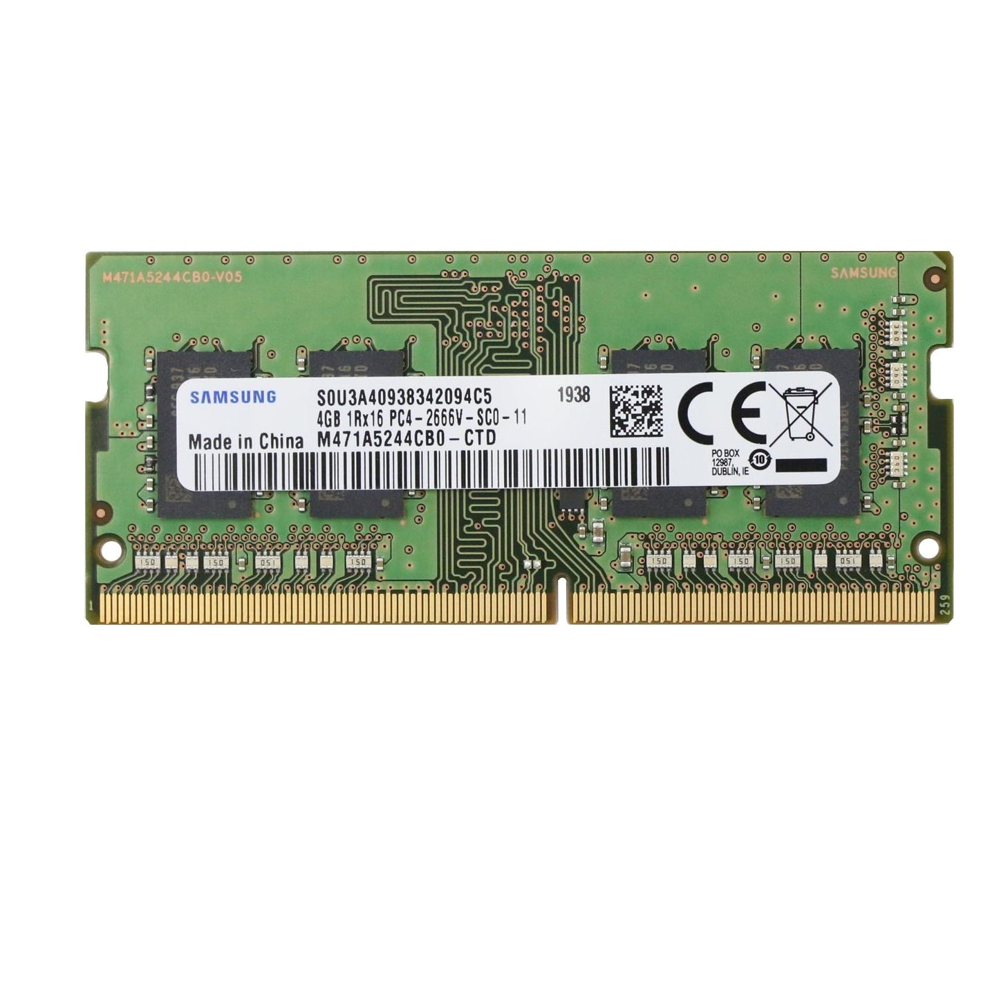 Lenovo Memory 4GB DDR4 2666 SoDIMM