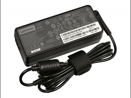 Lenovo Power Adapter, Rectangular, 65 W, 3P - Black