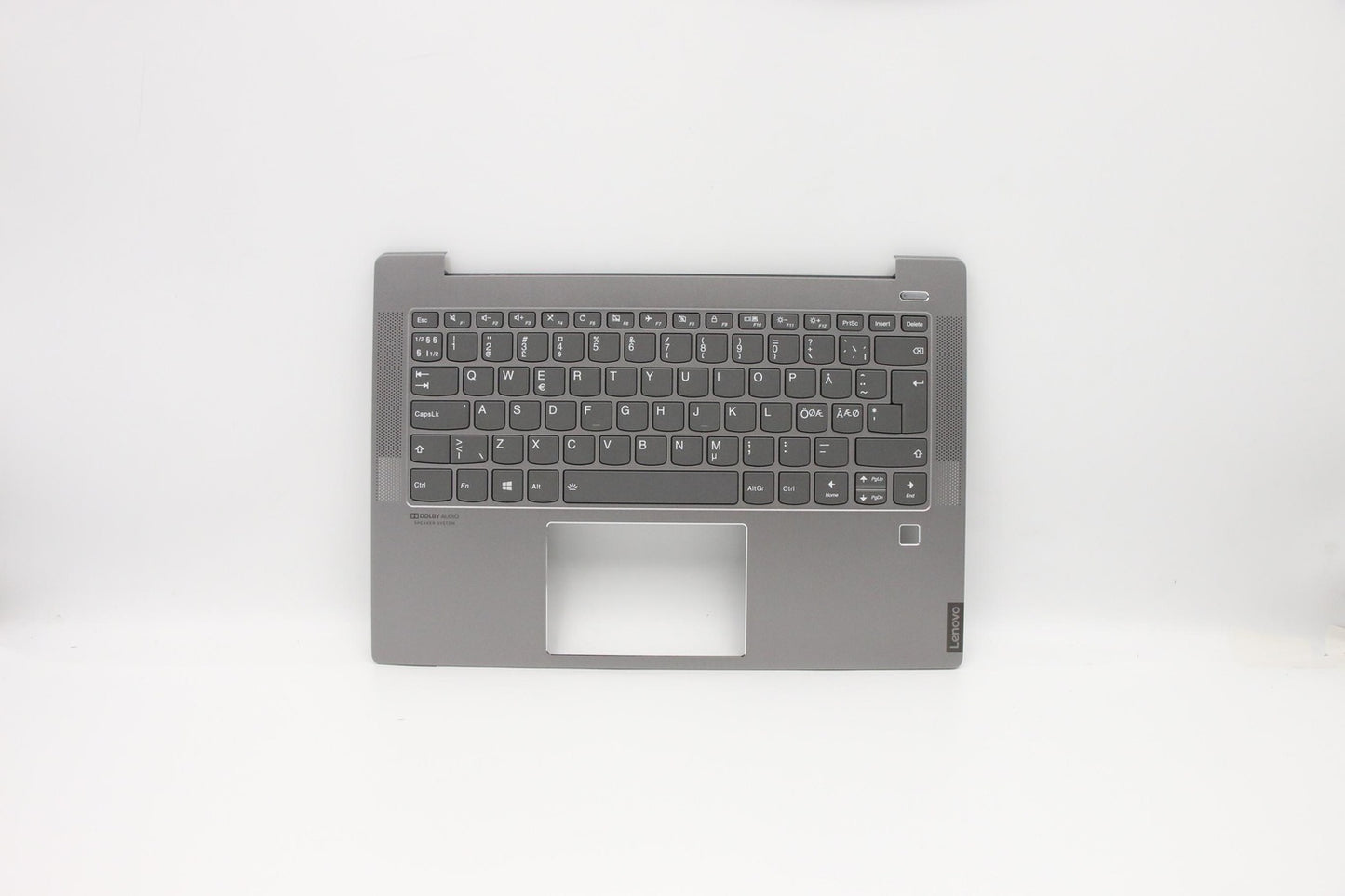 Lenovo Upper Case C81NDGRY FP W/BLKB NORDIC
