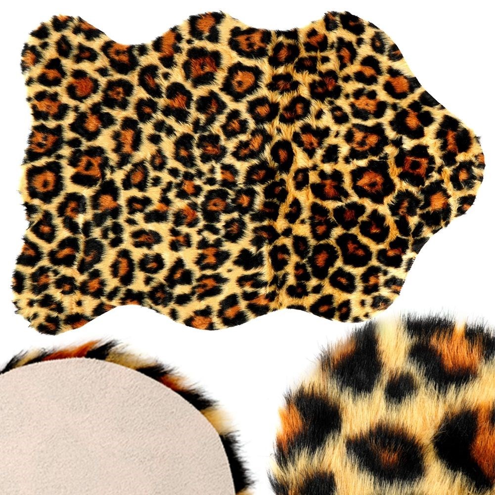 Leopard pattern carpet - soft, comfortable and trendy