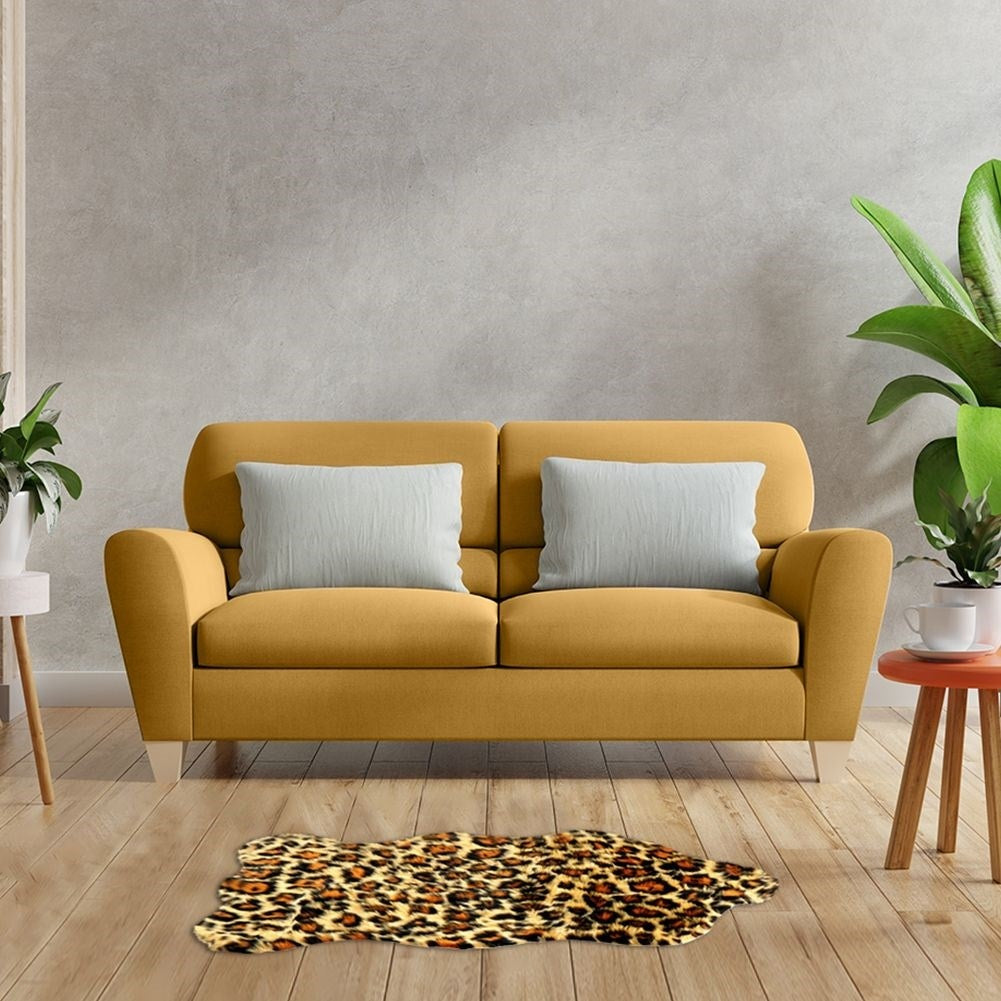 Leopard pattern carpet - soft, comfortable and trendy