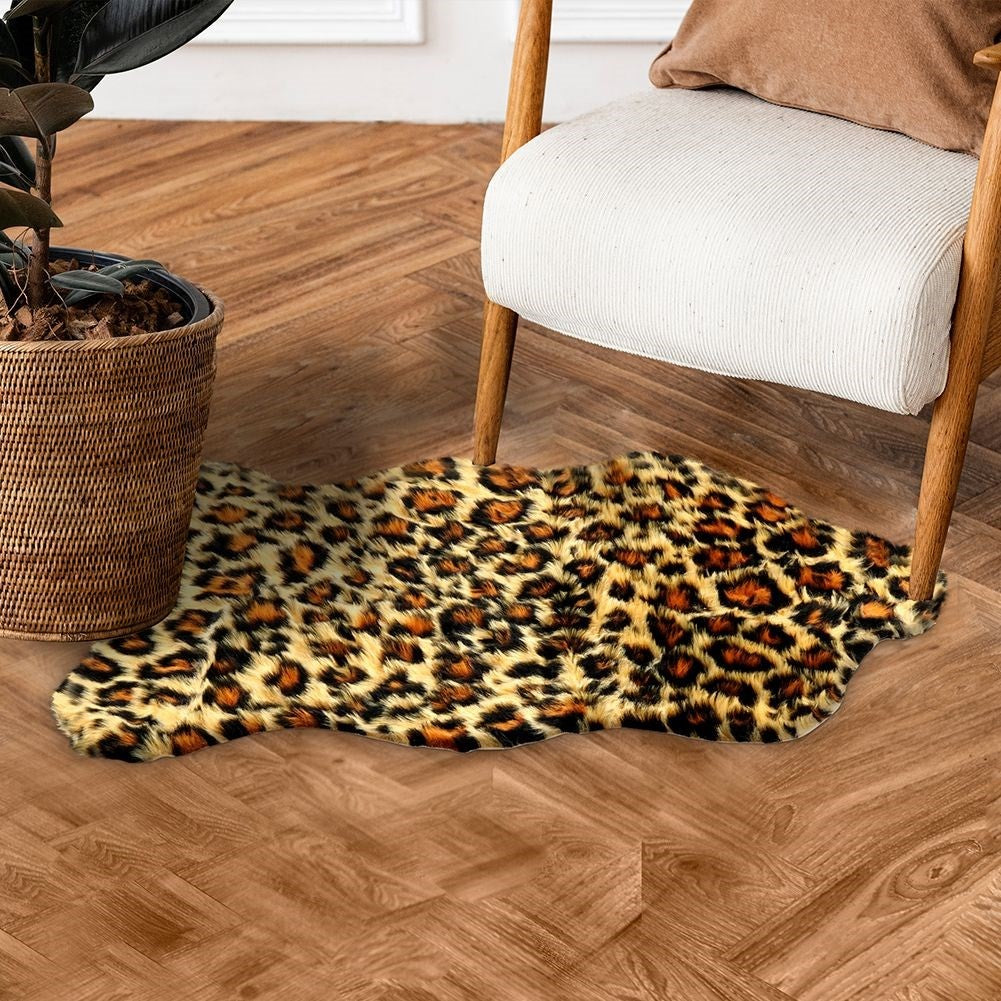 Leopard pattern carpet - soft, comfortable and trendy