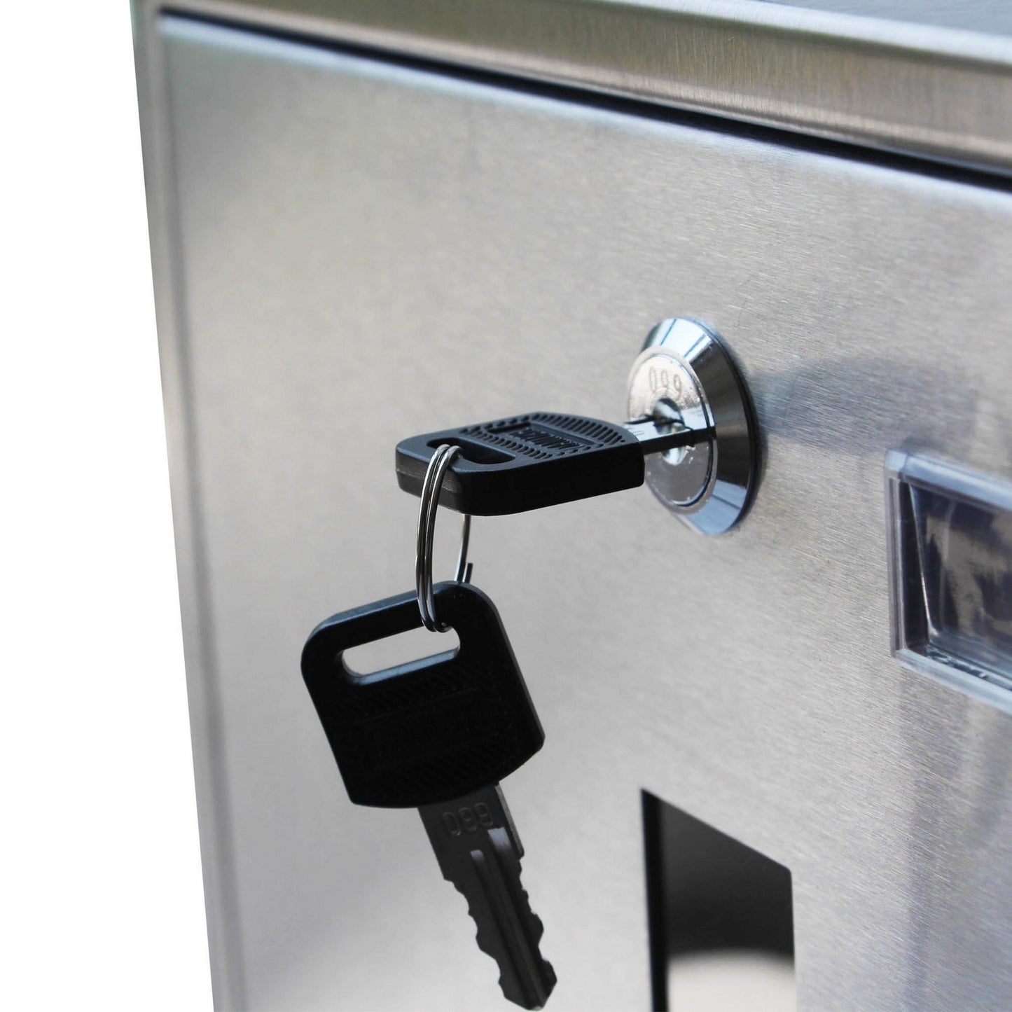Letter box 33x31x10cm, 4990 stainless steel