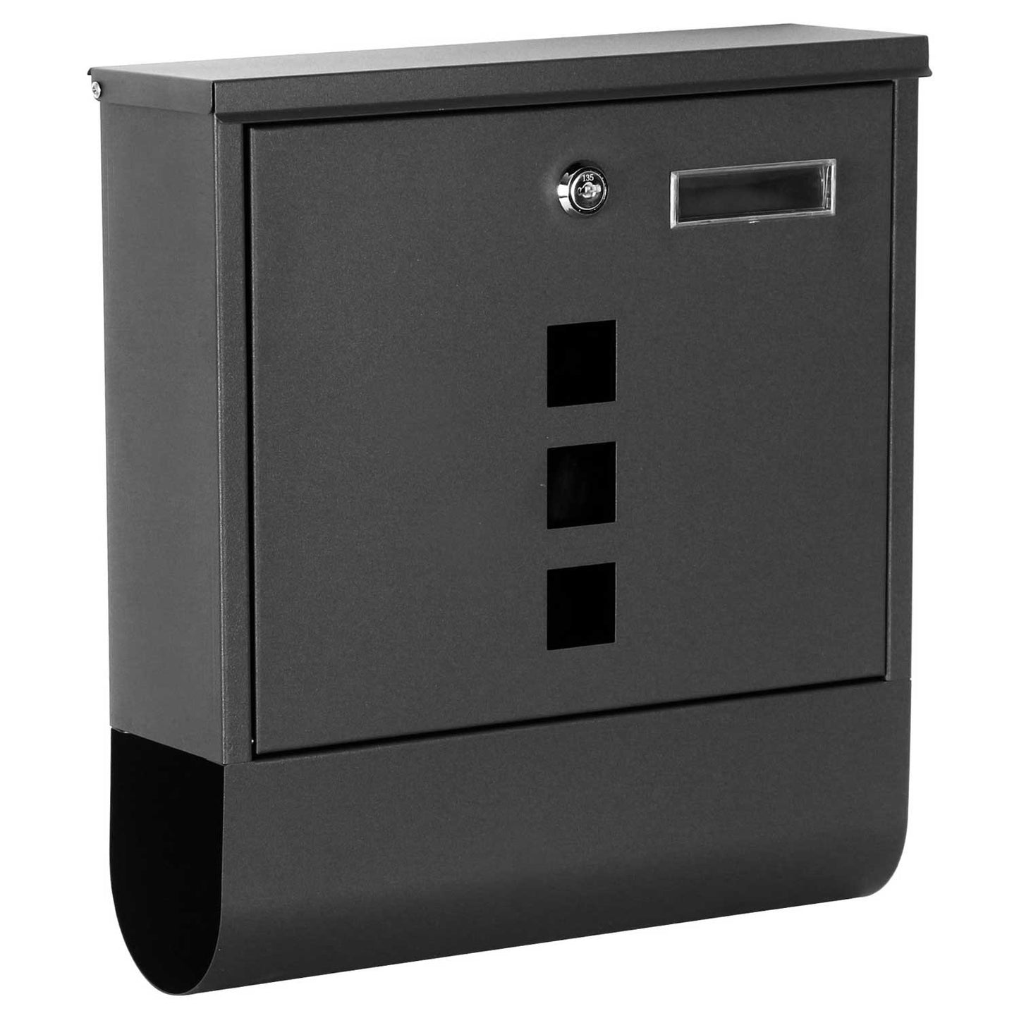 Letter box 33x31x10cm anthracite 4993