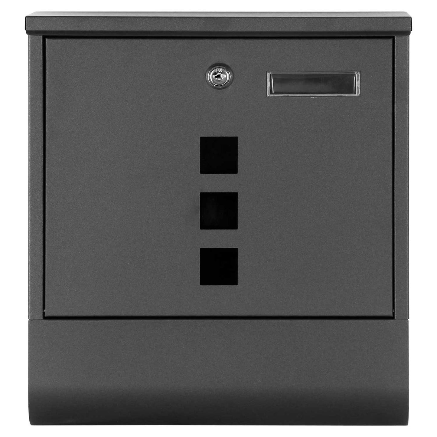 Letter box 33x31x10cm anthracite 4993