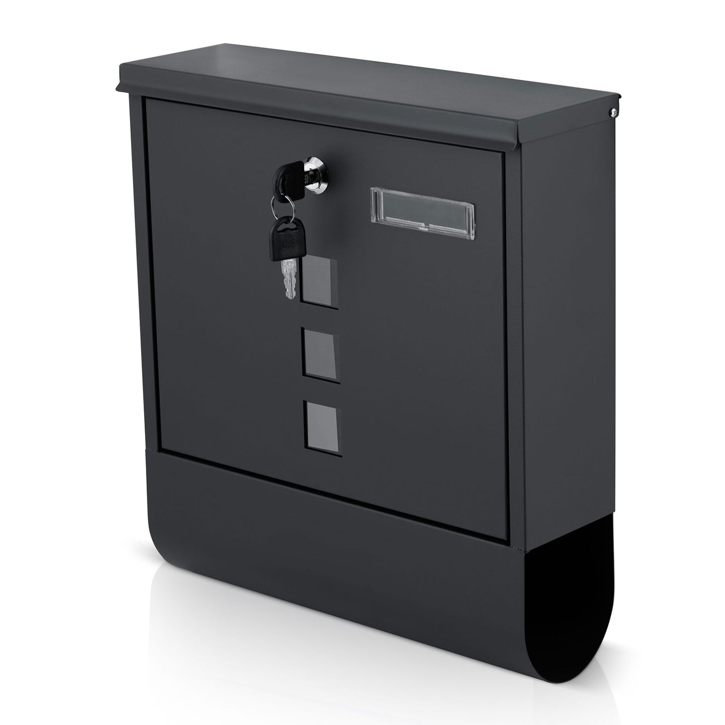 Letter box 34x30.5x10 cm anthracite HM-861