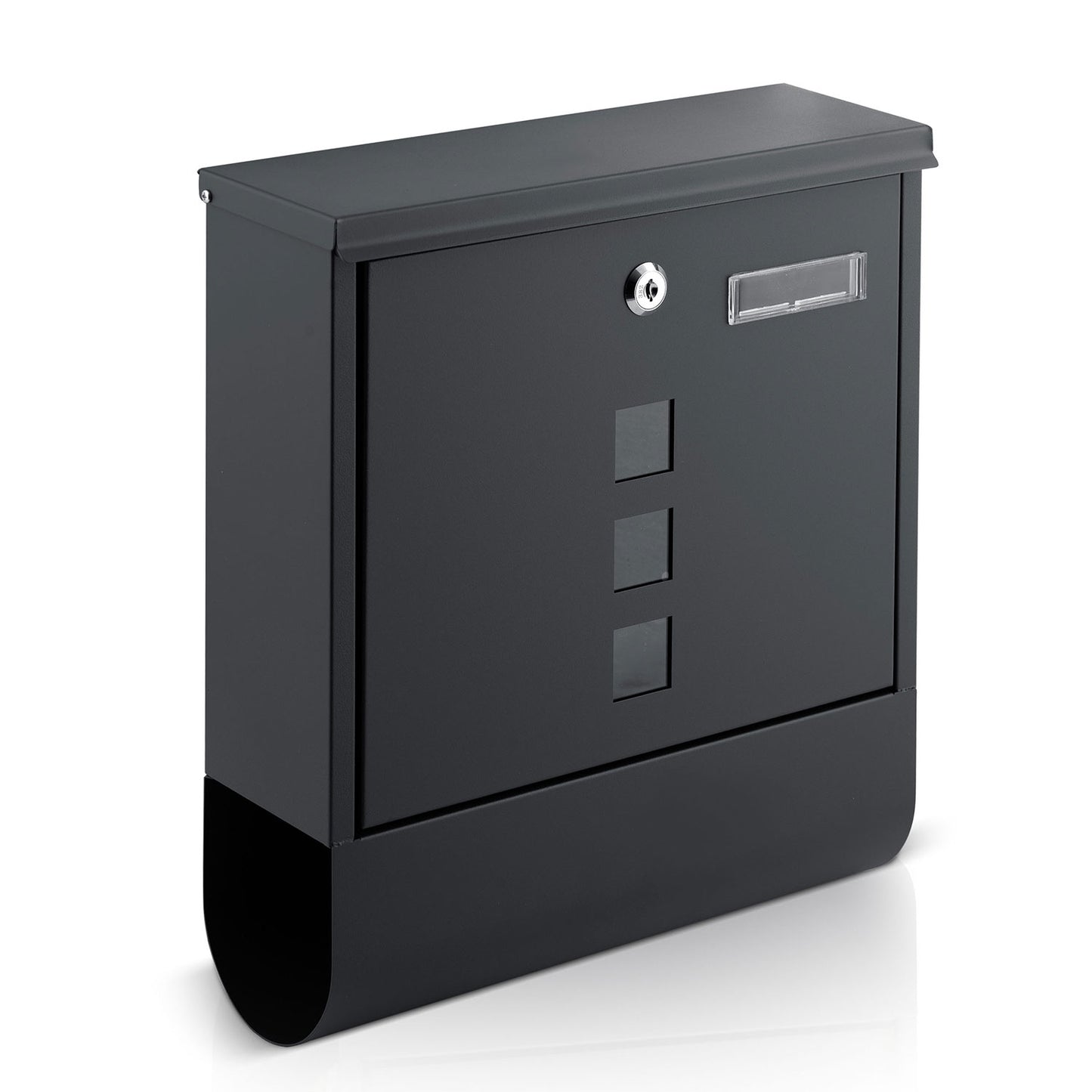 Letter box 34x30.5x10 cm anthracite HM-861