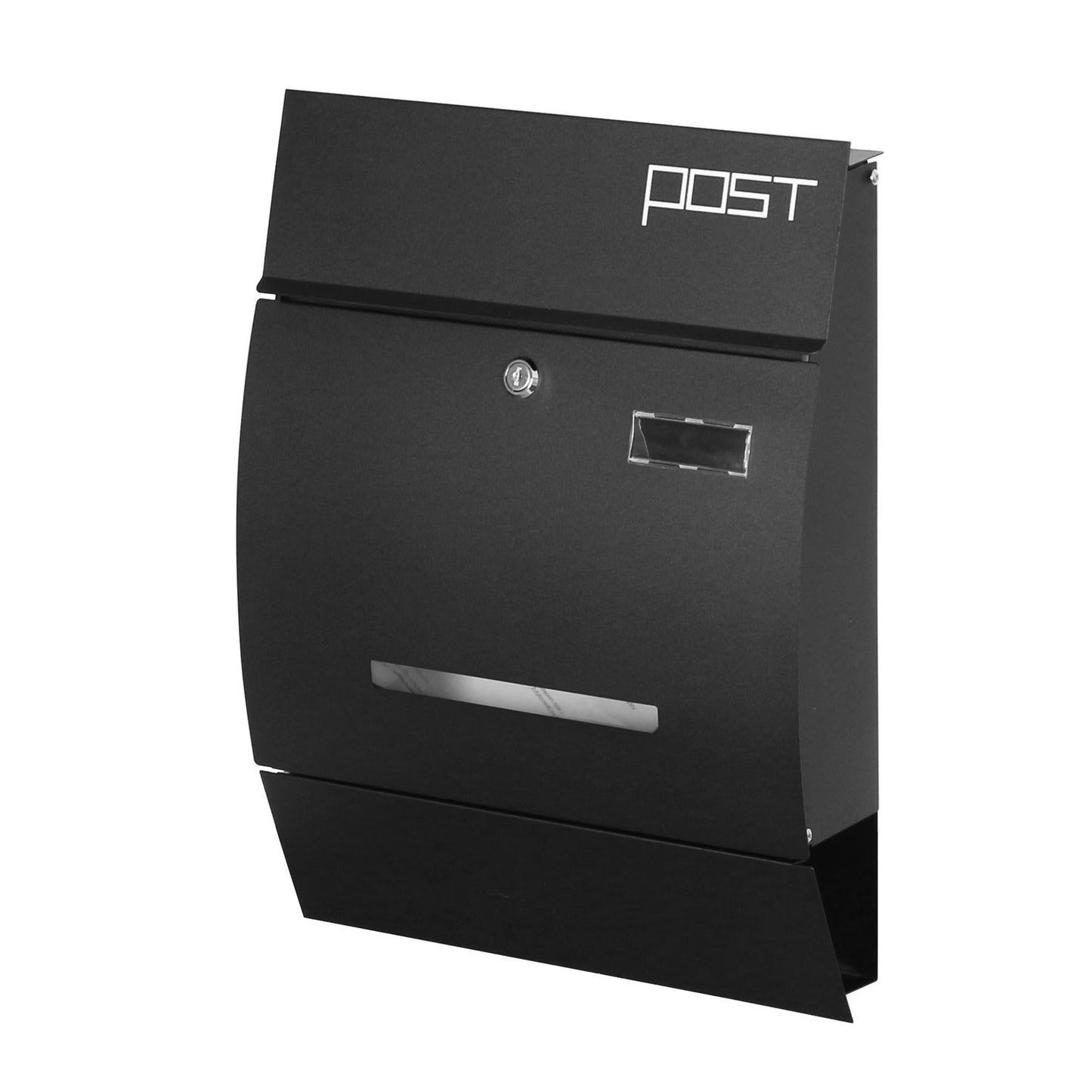 Letter box 35x45x10cm black 4994