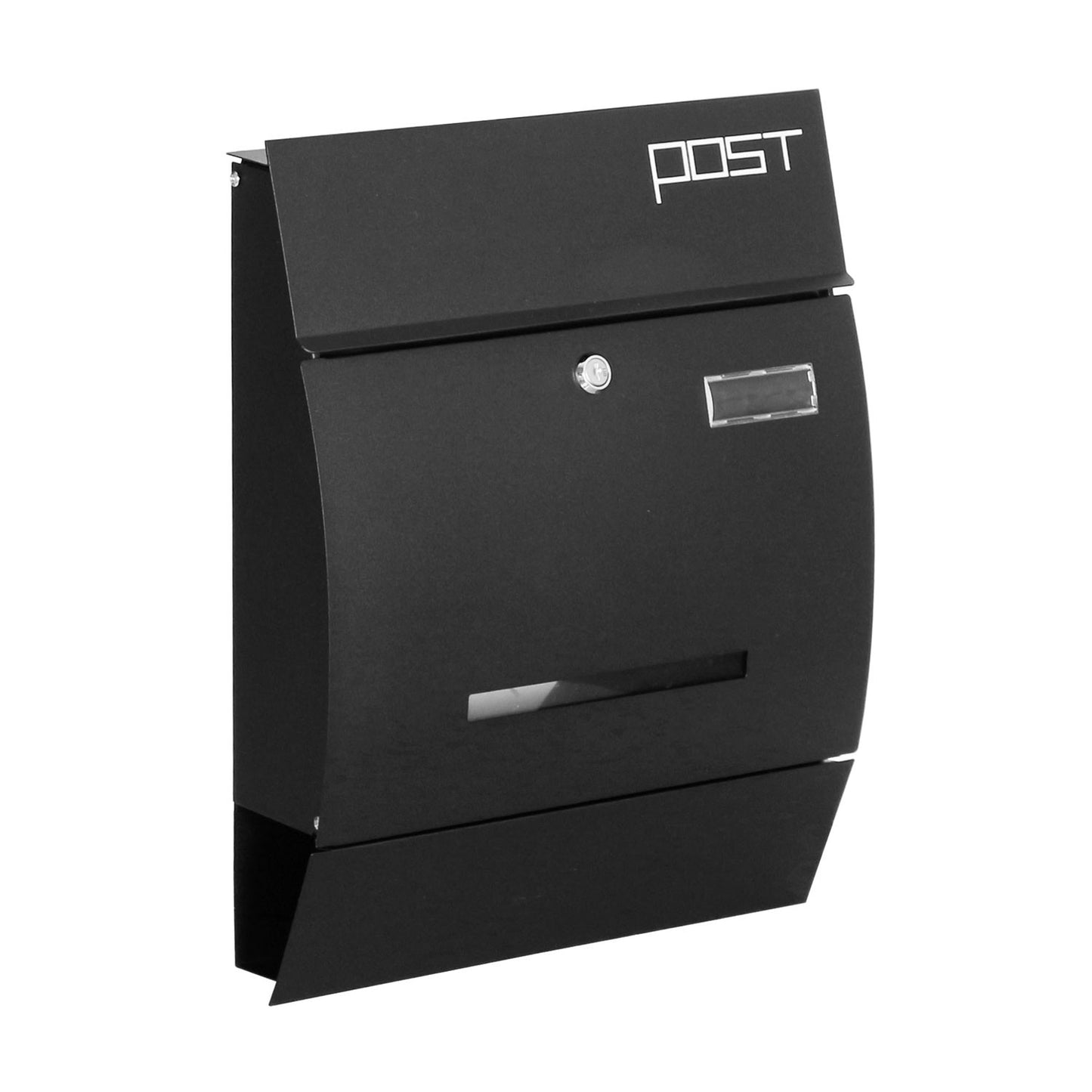 Letter box 35x45x10cm black 4994