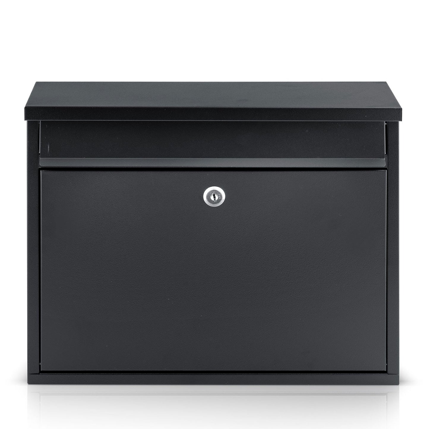 Letter box 37.5x30.5x12 cm black HM-860