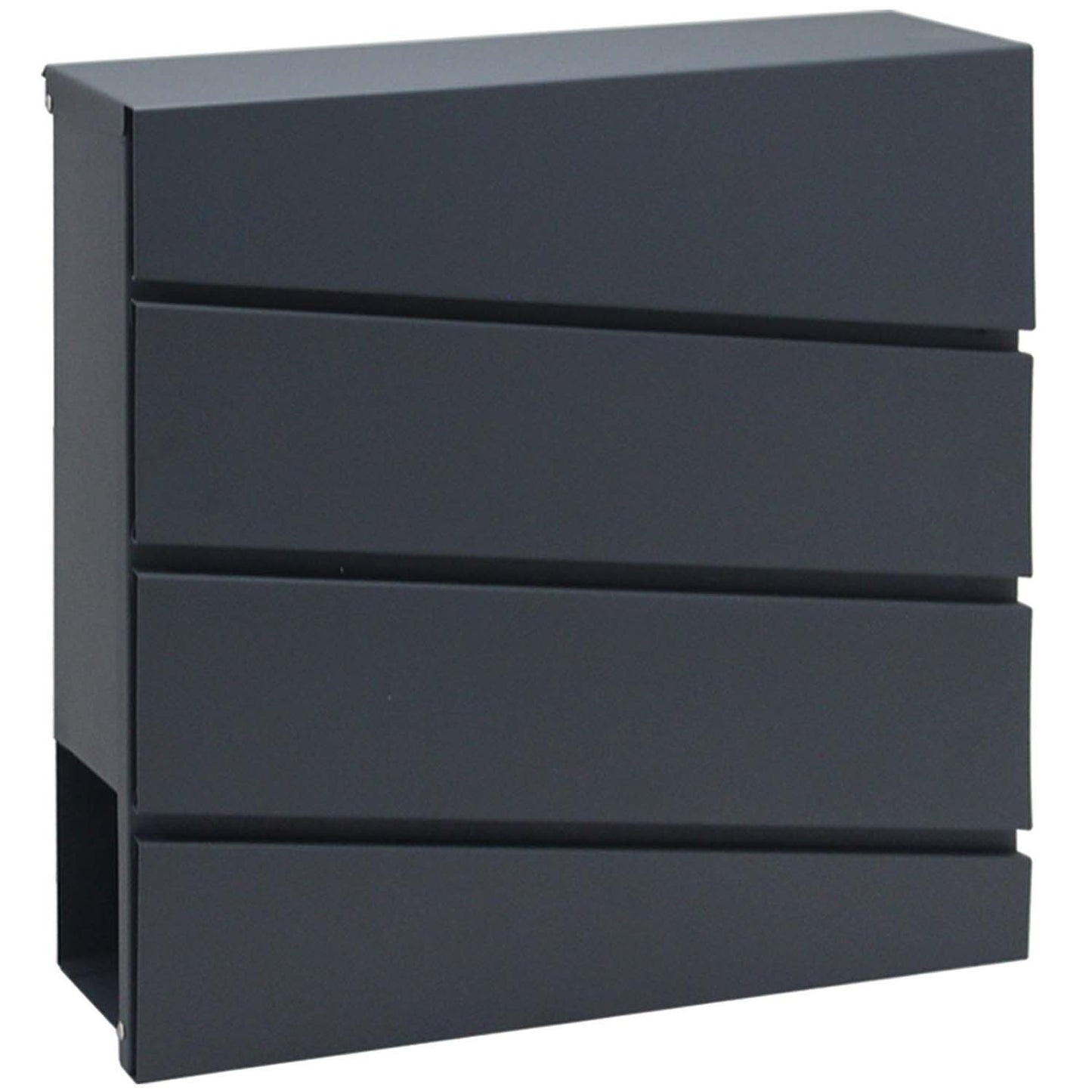 Letter box 37x37x10cm anthracite 4992