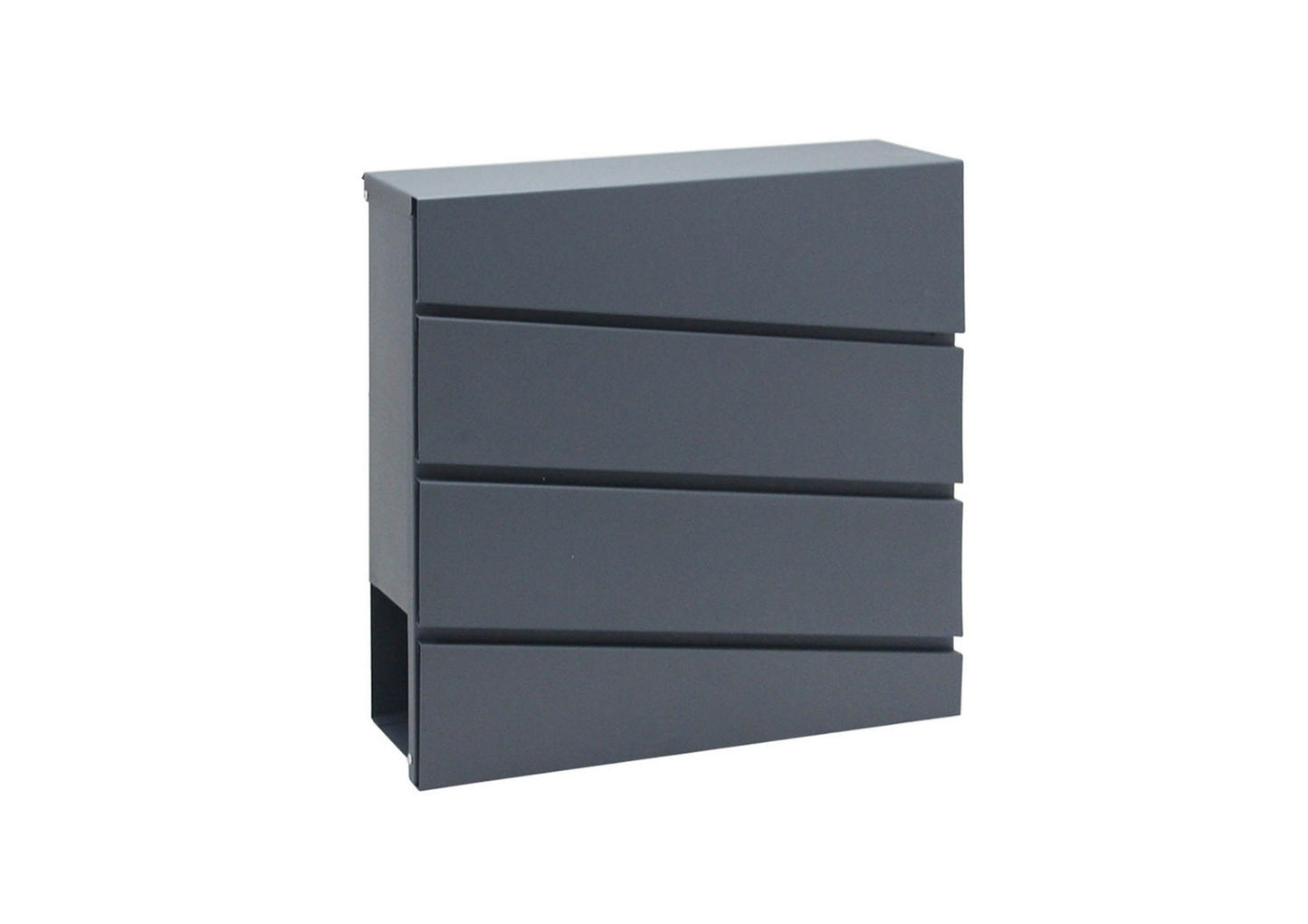Letter box 37x37x10cm anthracite 4992
