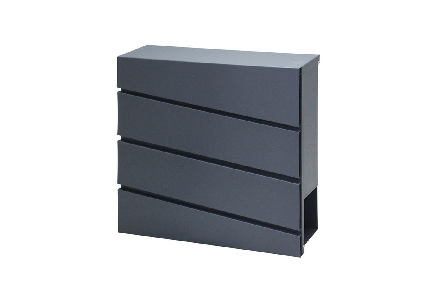 Letter box 37x37x10cm anthracite 4992
