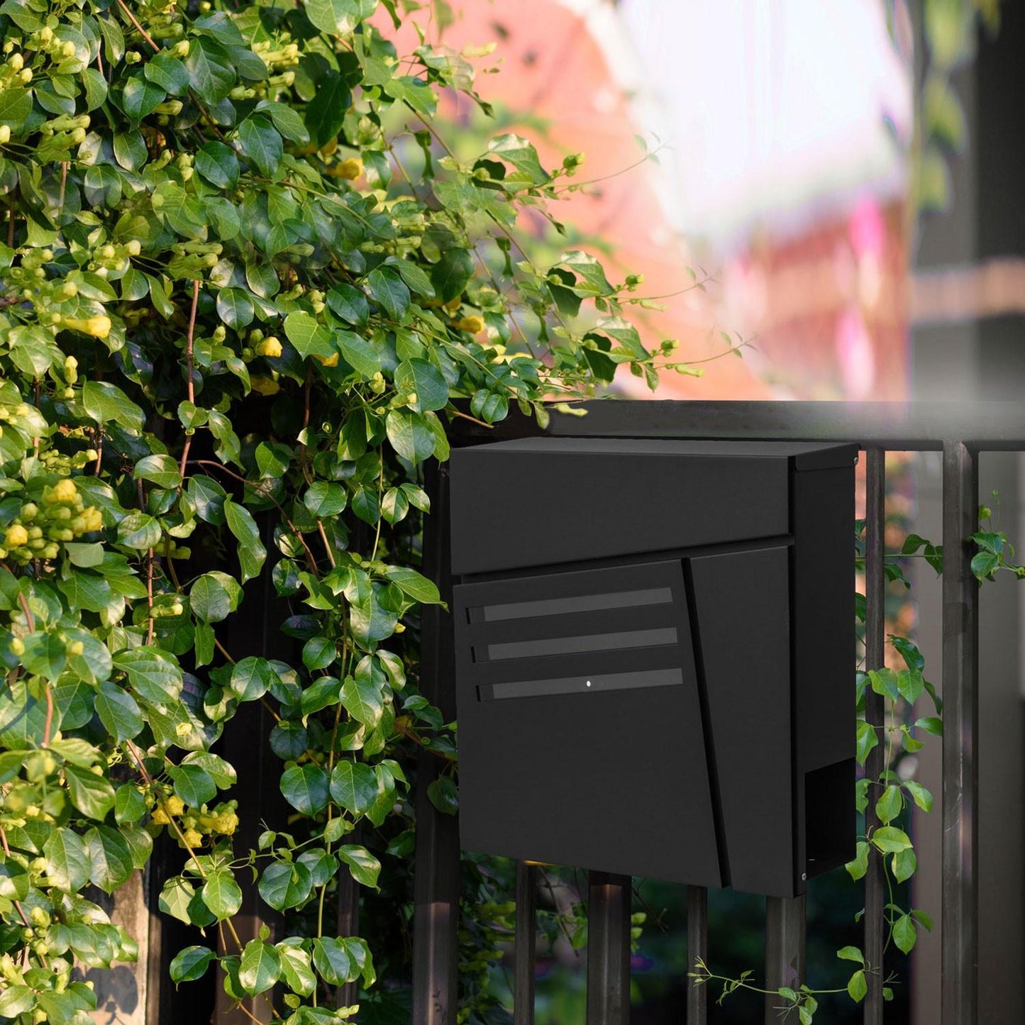 Letter box 37x37x10cm anthracite 4996