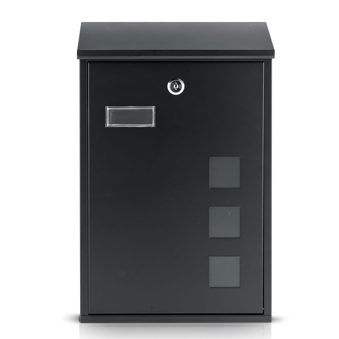 Letter box 39x25.5x12 cm black HM-864