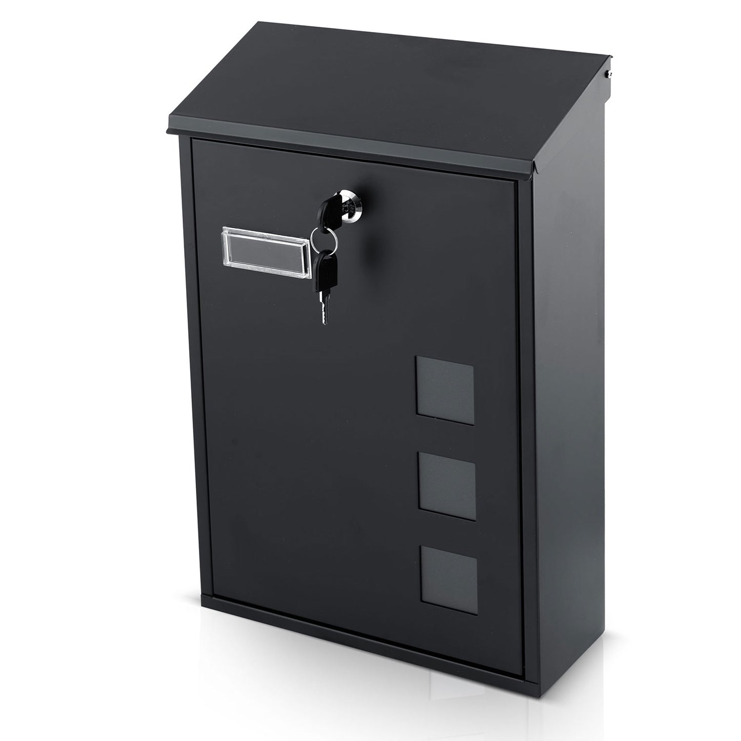 Letter box 39x25.5x12 cm black HM-864