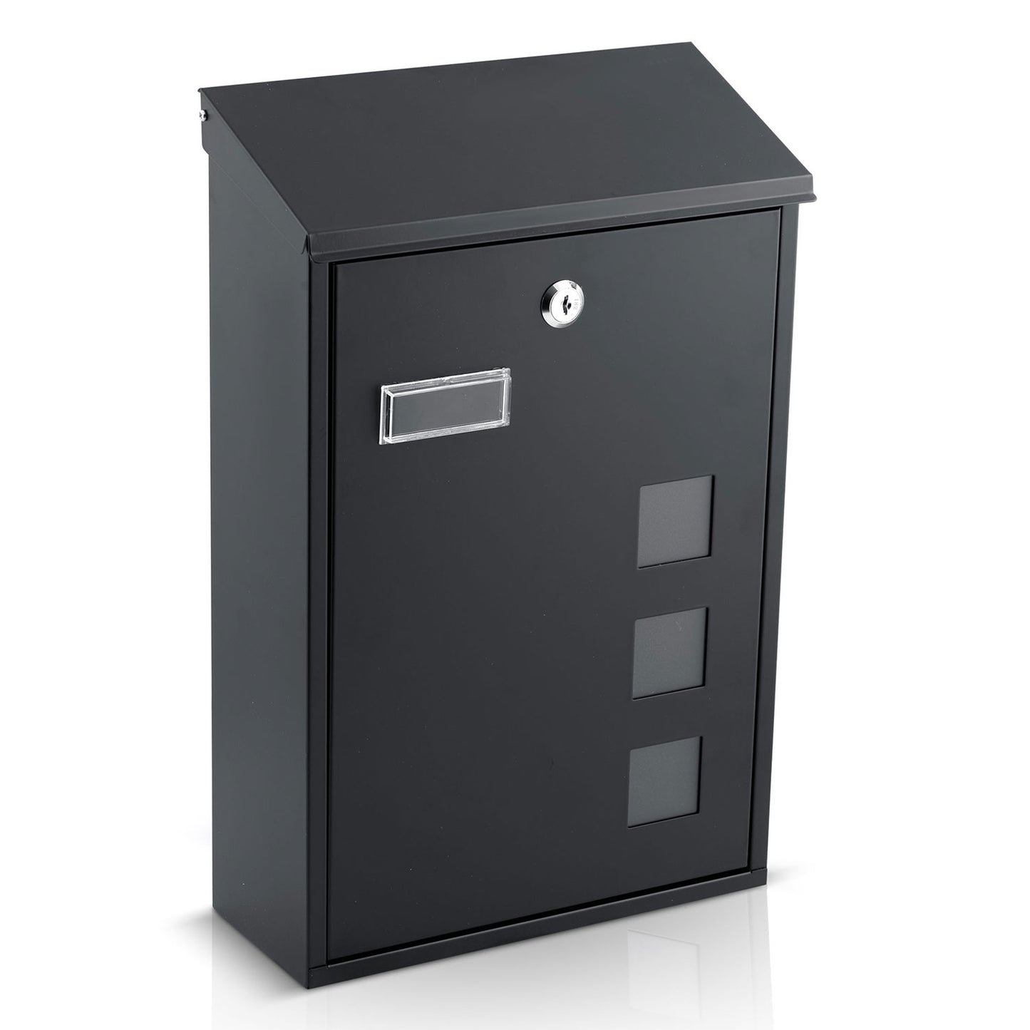Letter box 39x25.5x12 cm black HM-864