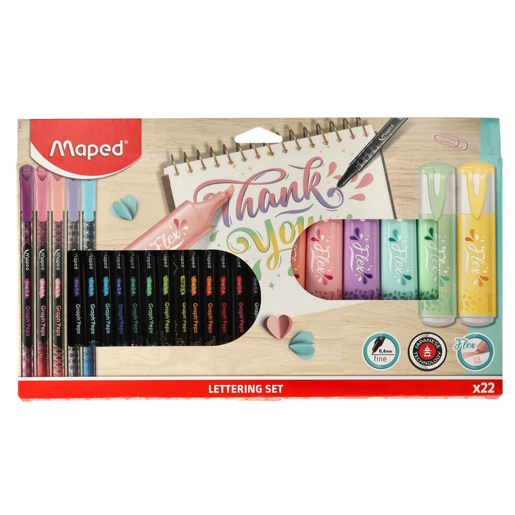Lettering set 22 pcs.