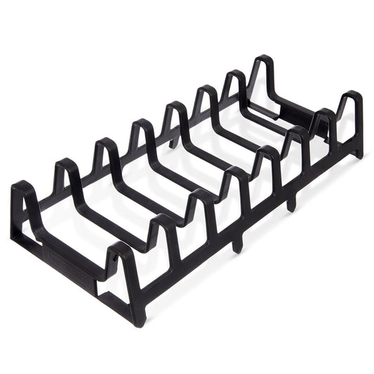 Lid and Plate Holder, Black, 30x14x6 cm