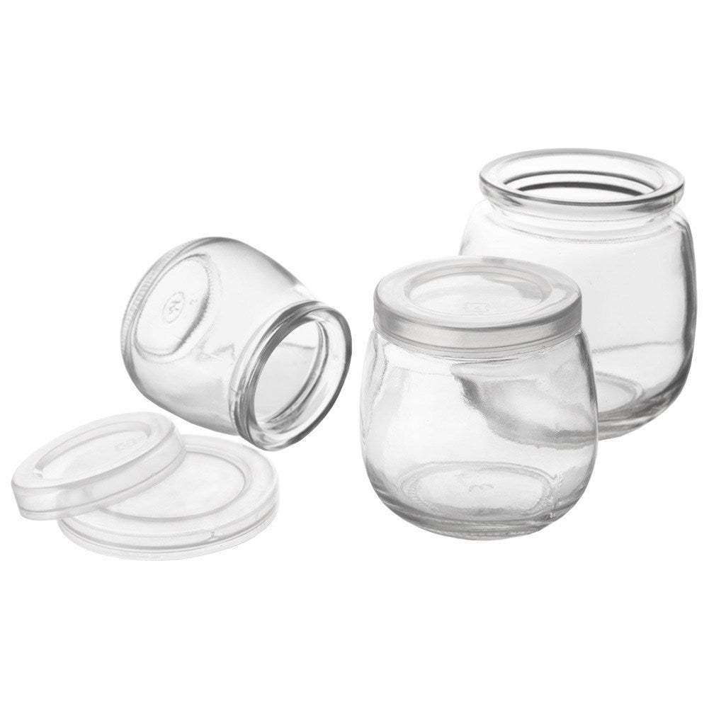 Lid for yogurt jar 6.8 cm 12 pcs.