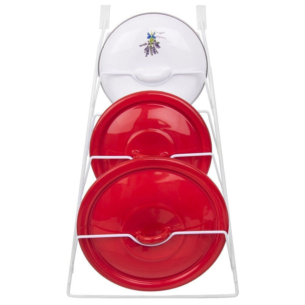 Lid holder for 6 lids - Organize and save space