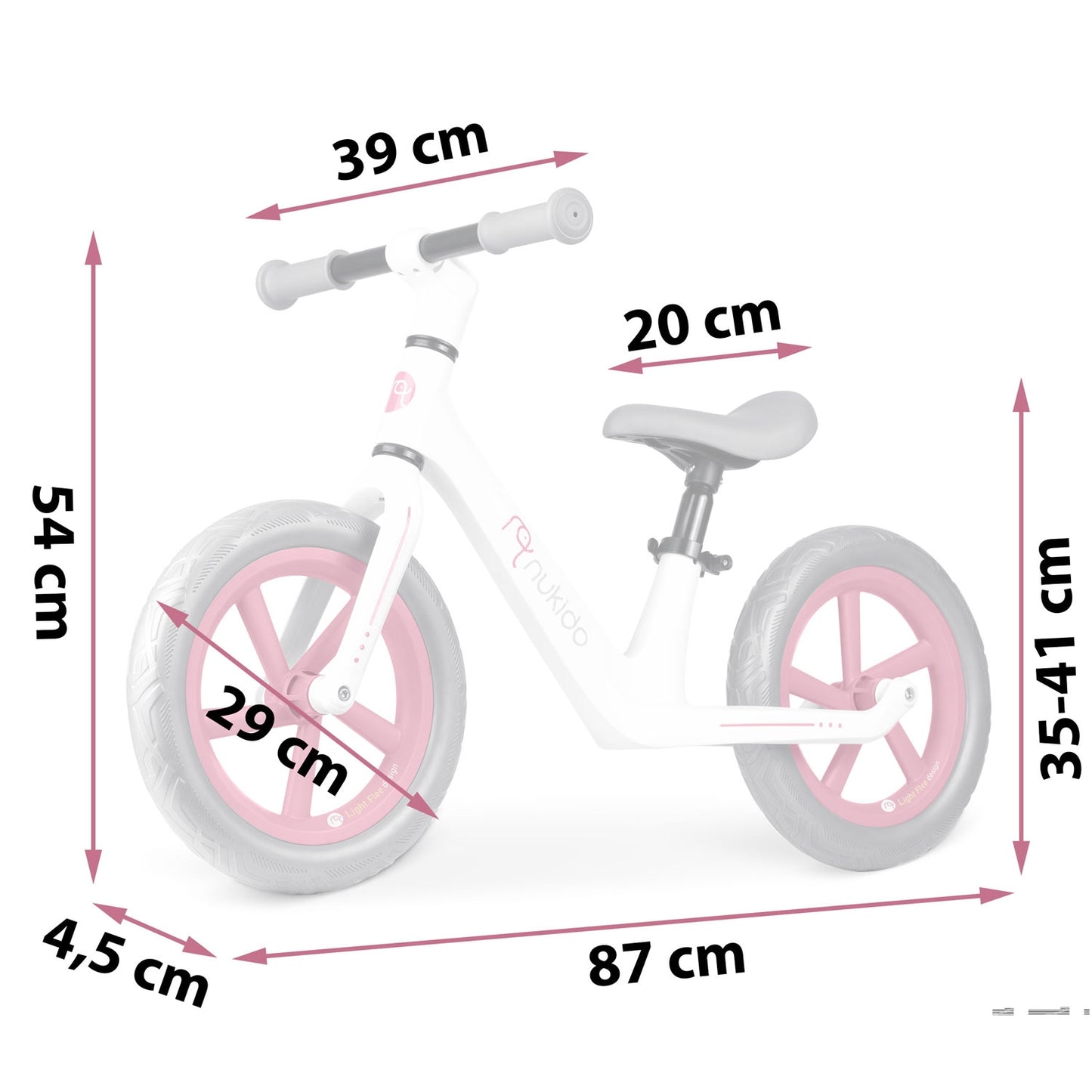 Light Flee Nukido balance bike for children