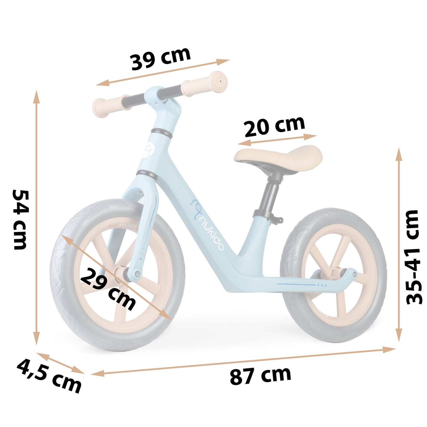 Light Flee Nukido balance bike for children