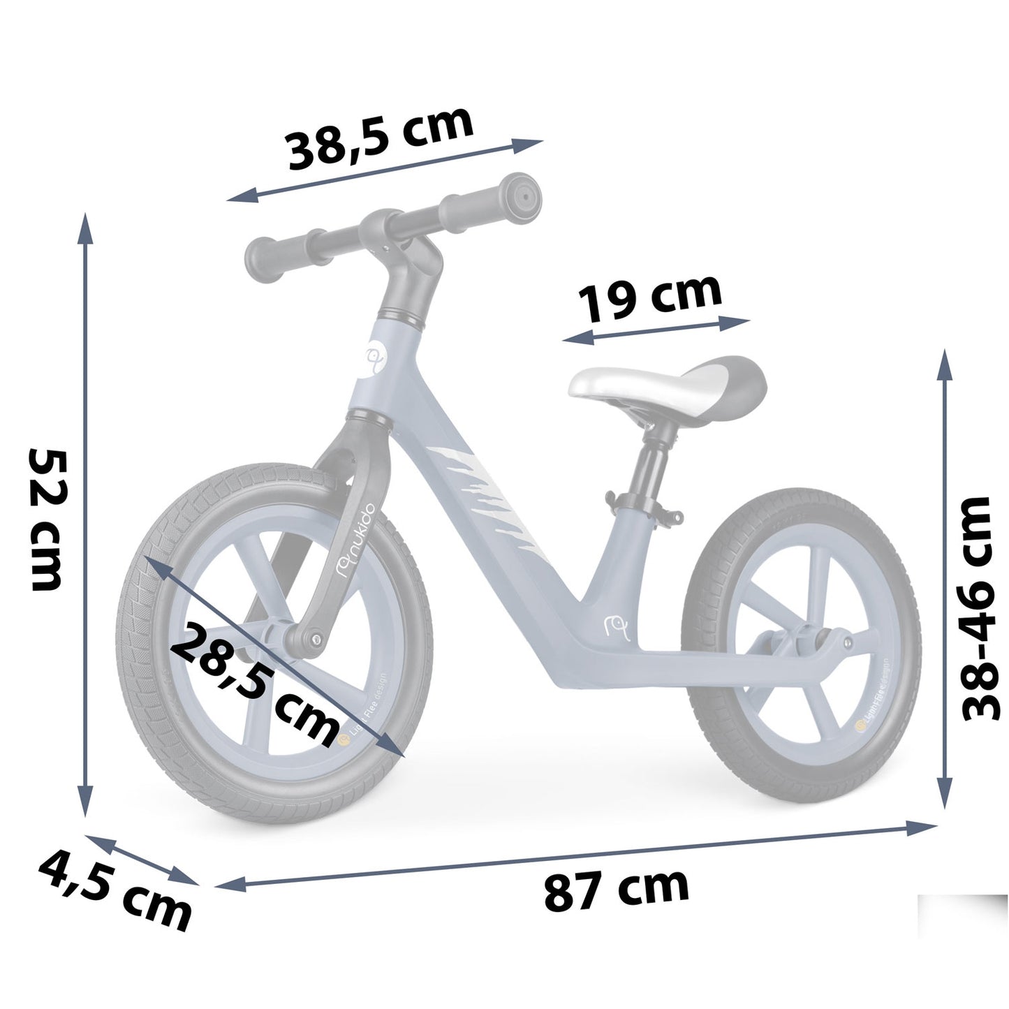 Light Flee Nukido balance bike for children