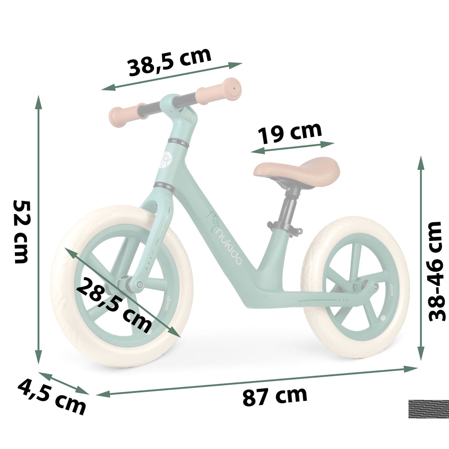 Light Flee Nukido balance bike for children