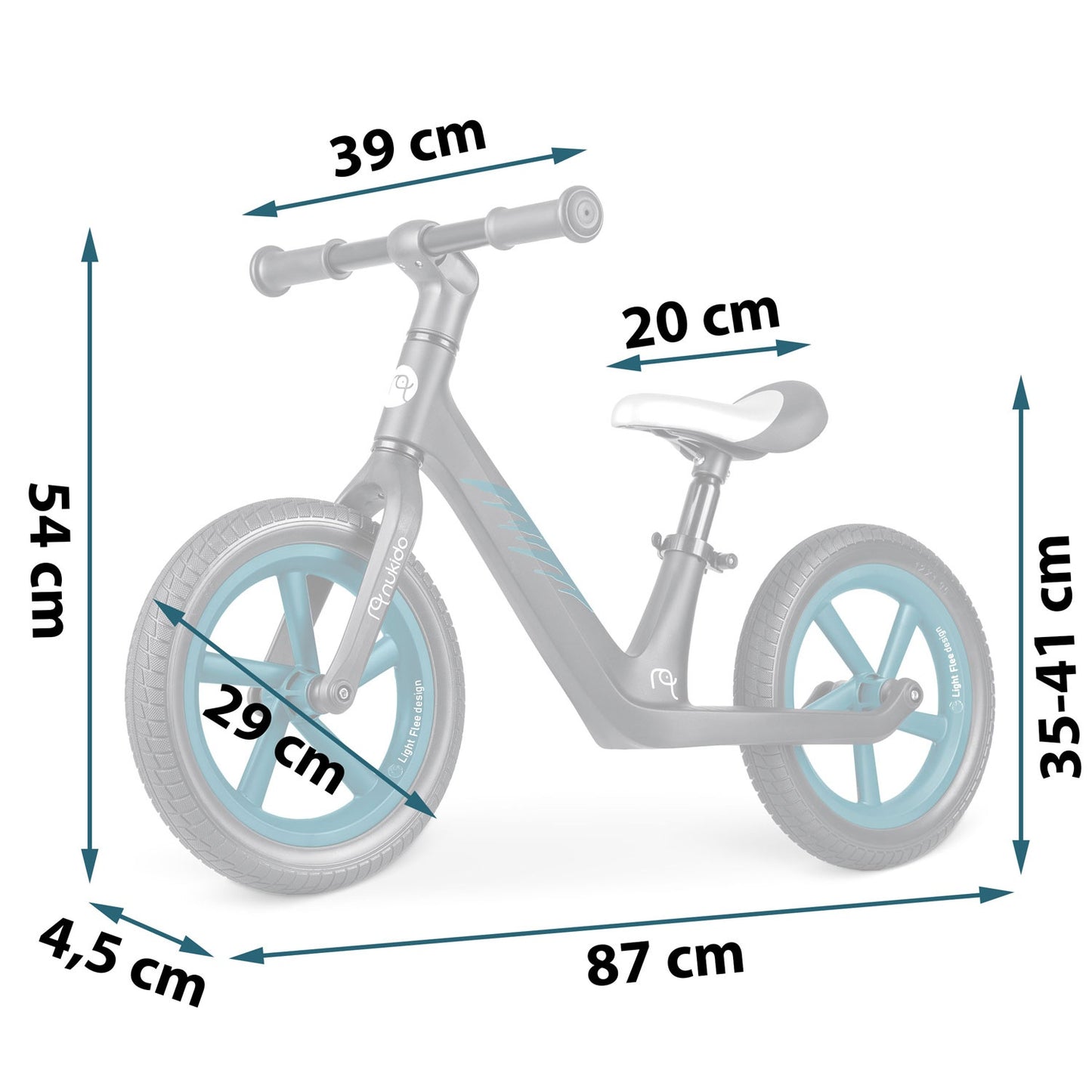 Light Flee Nukido balance bike for children