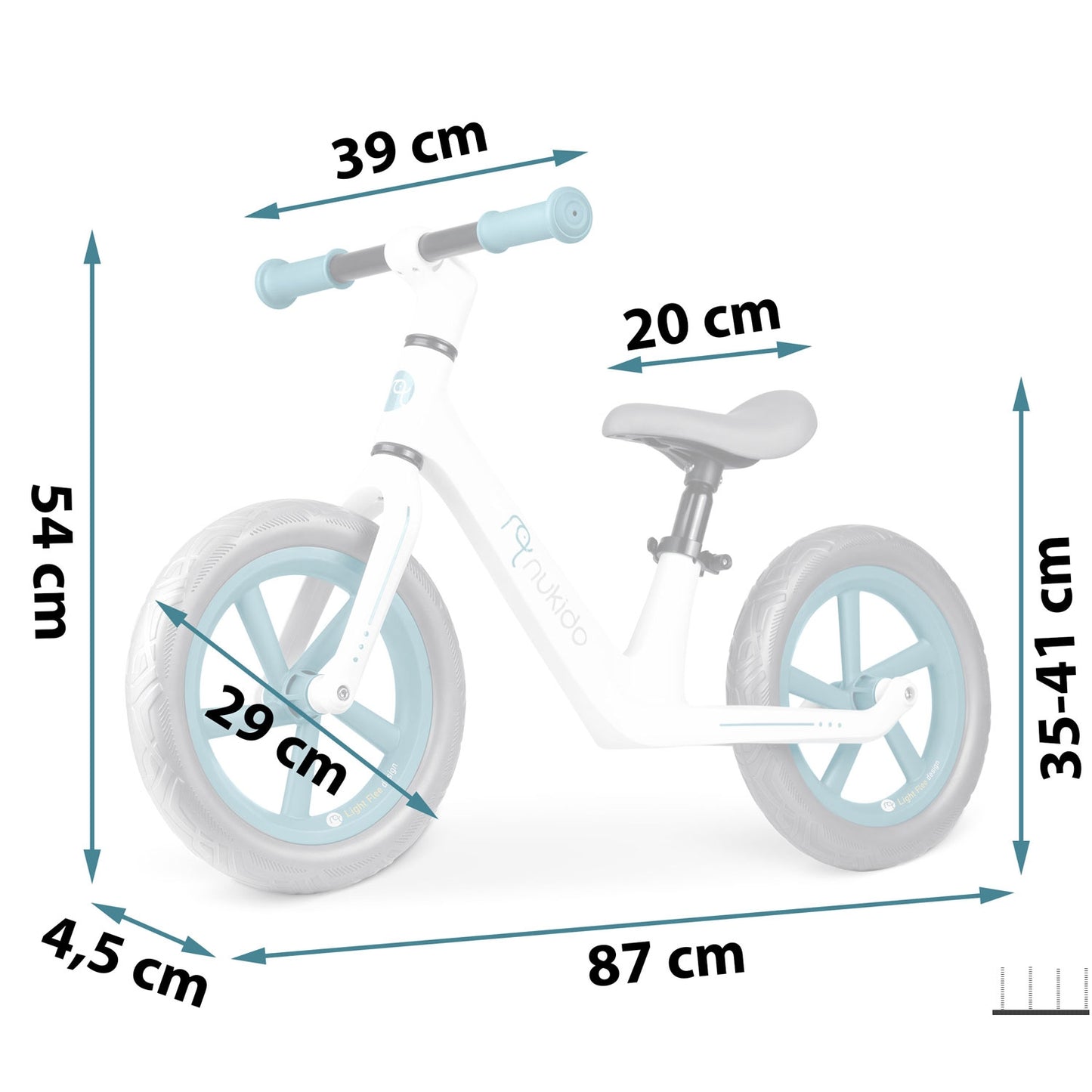 Light Flee Nukido balance bike for children