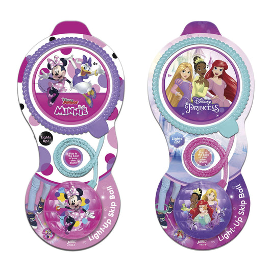Light-Up Disney Ankle Skip Ball with Batteries