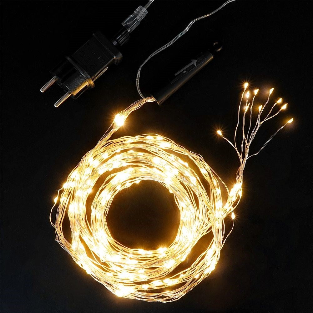 Light loop cascade form 200 LED lamps indoors/outdoors