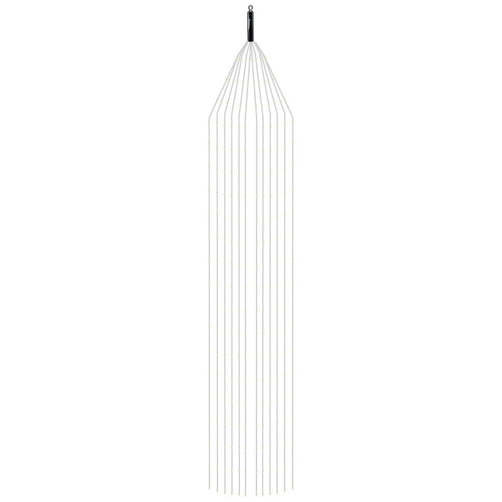 Light loop cascade form 200 LED lamps indoors/outdoors