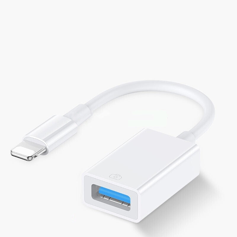 Lightning to USB Camera Adapter - White