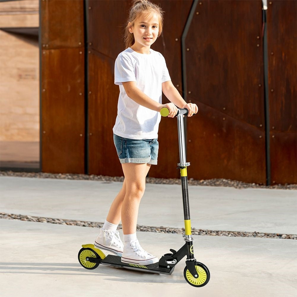 Light scooter for children, 1.8 kg, max 50 kg, rubber wheels 120 mm