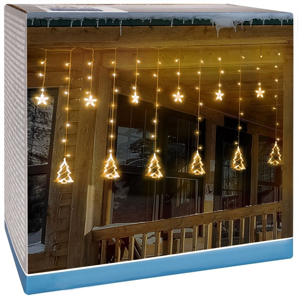 Light string 138 LED - Perfect for Christmas indoors/outdoors