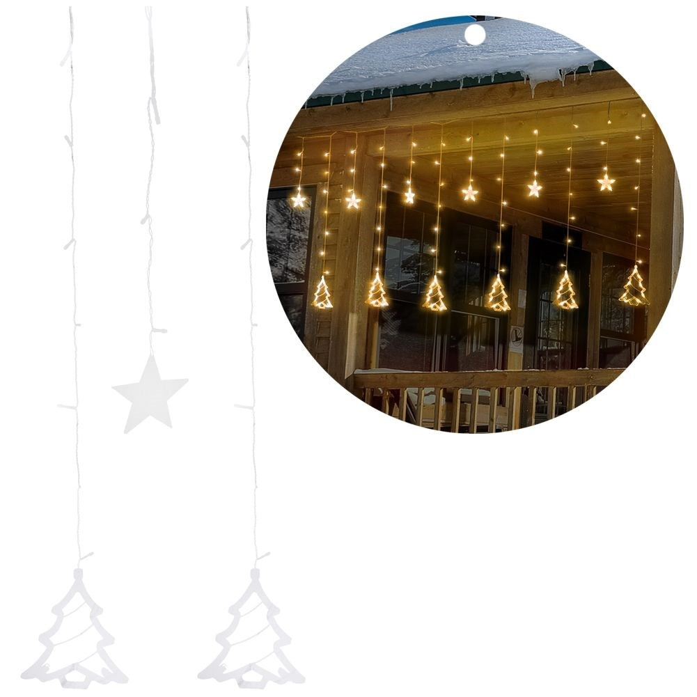 Light string 138 LED - Perfect for Christmas indoors/outdoors