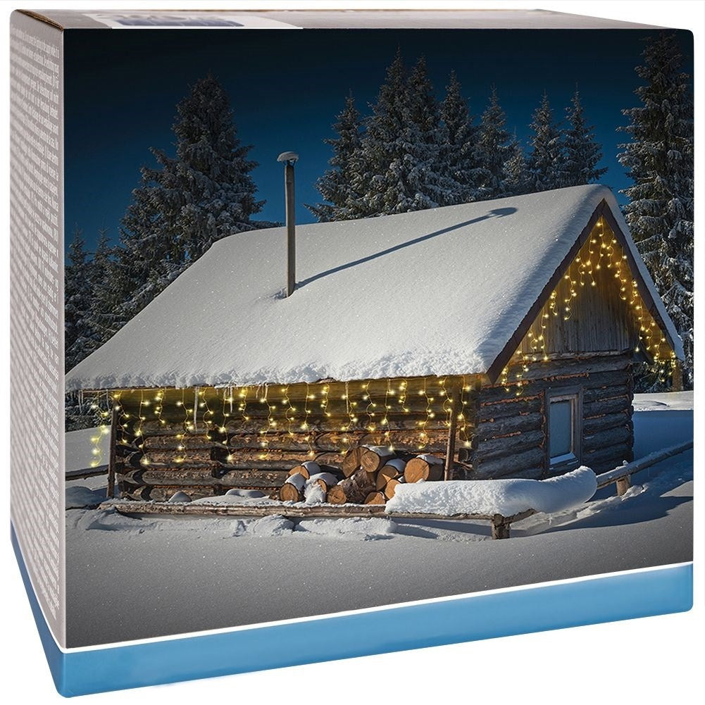 Light string 180 LED: Perfect for Christmas, inside & out
