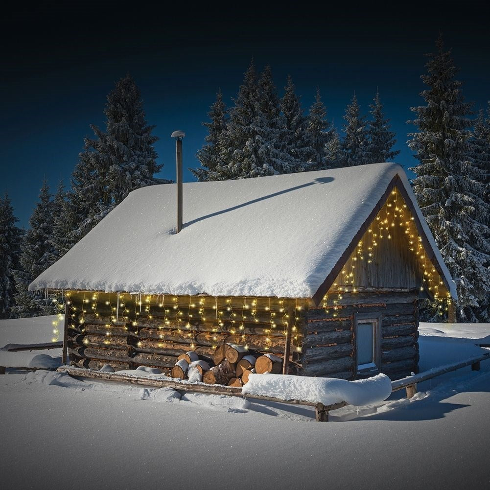 Light string 180 LED: Perfect for Christmas, inside & out