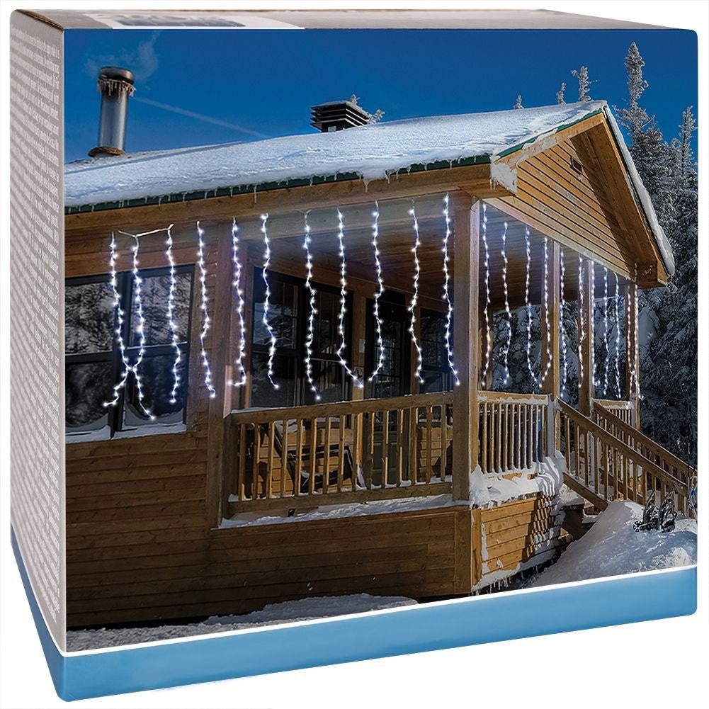 Light string 220 LED: Fantastic Christmas decoration for inside and outside