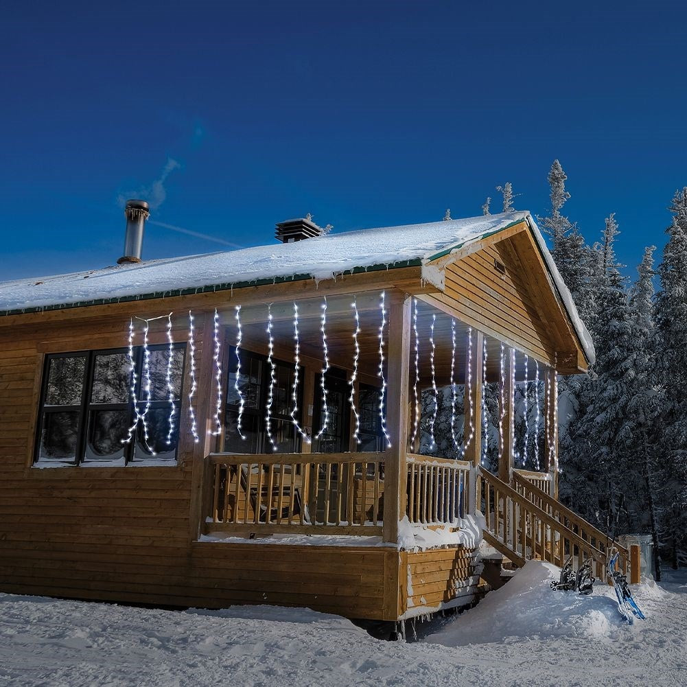 Light string 220 LED: Fantastic Christmas decoration for inside and outside