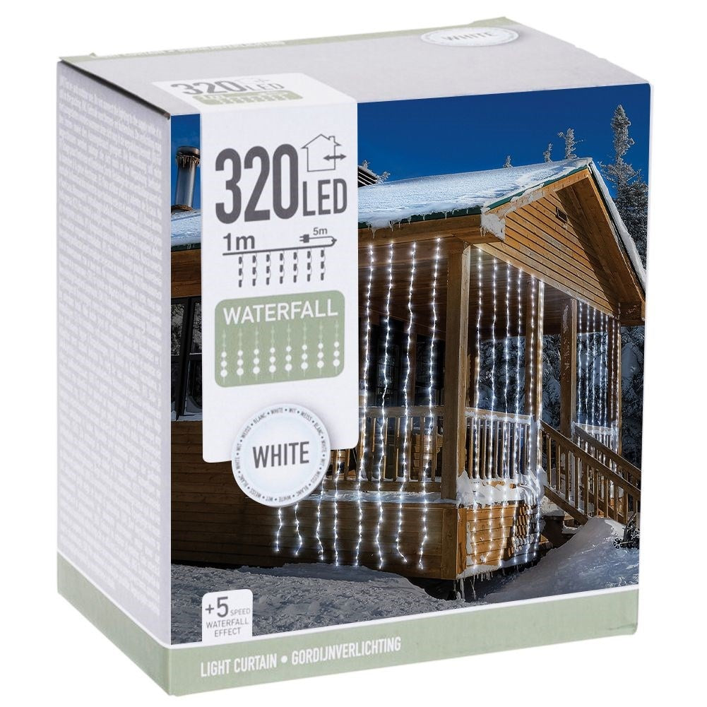 Light string 320 LED - Perfect for a magical Christmas atmosphere