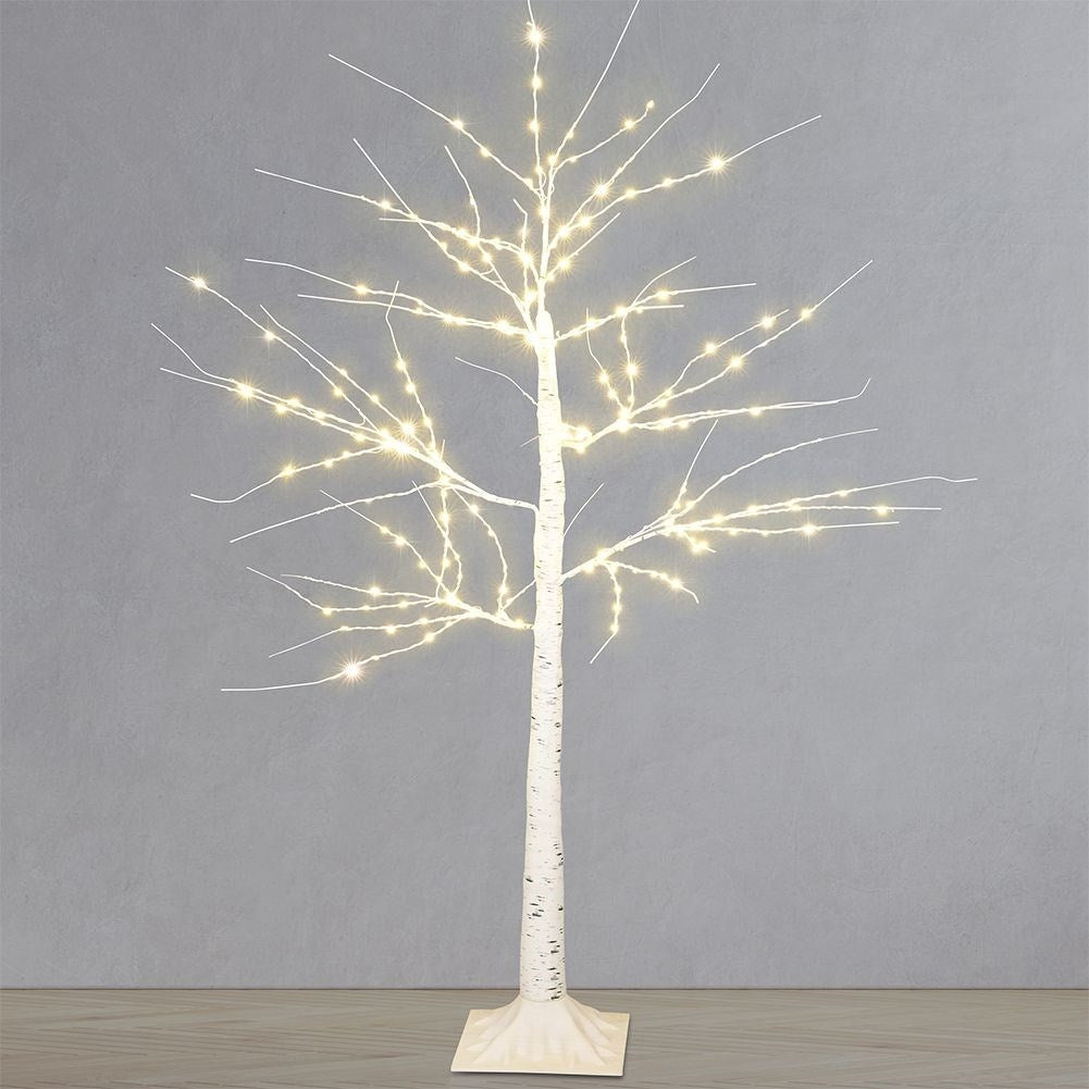 Light tree - Luminous birch with 325 LEDs