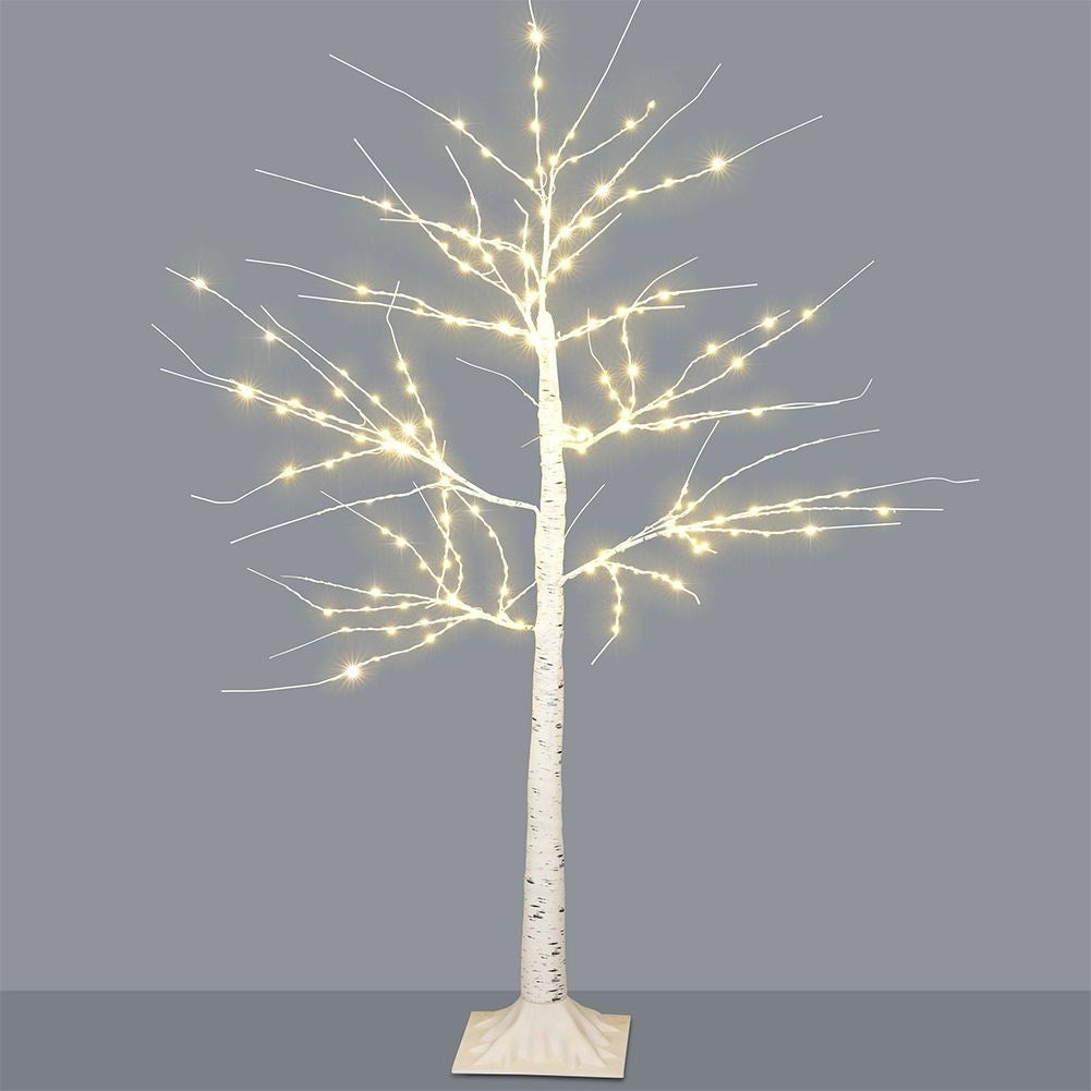Light tree - Luminous birch with 325 LEDs