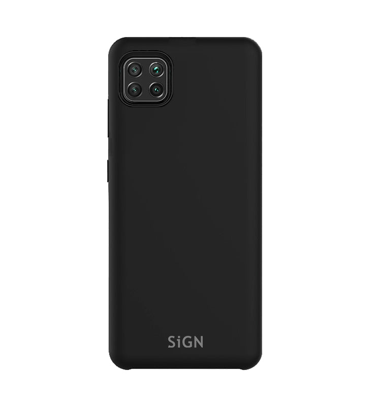 Liquid Silicone Case for Huawei P40 Lite - Black