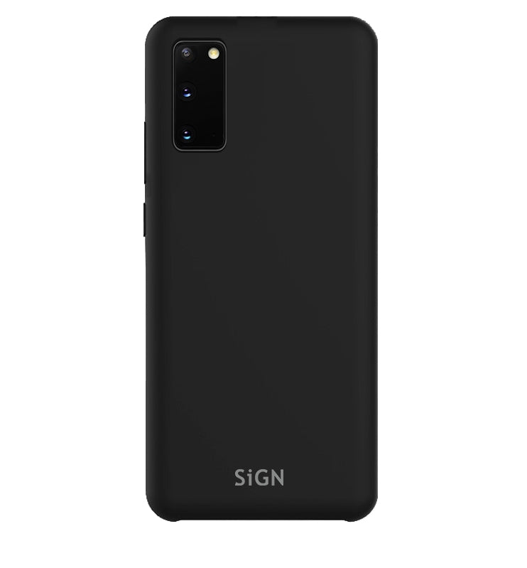 Liquid Silicone Case for Samsung Galaxy S20 - Black