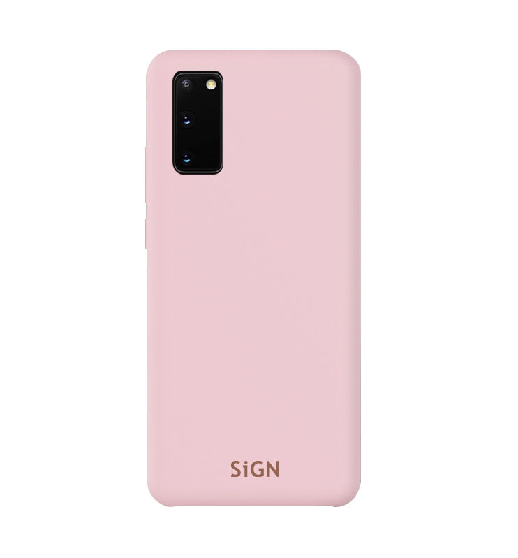 Liquid Silicone Case for Samsung Galaxy S20 FE - Pink
