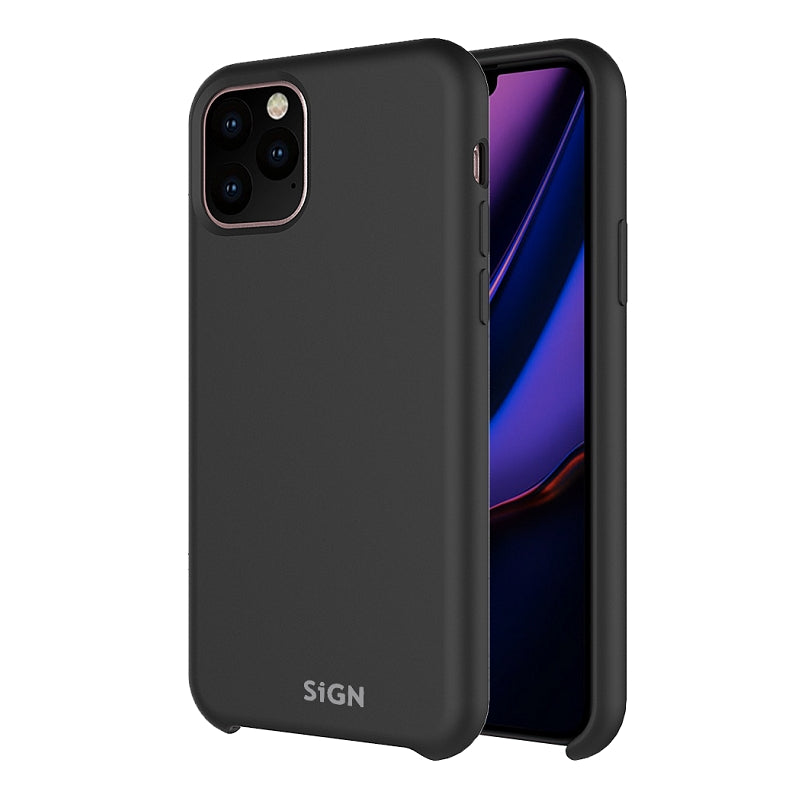 Liquid Silicone Case for iPhone 11 Pro Max - Black