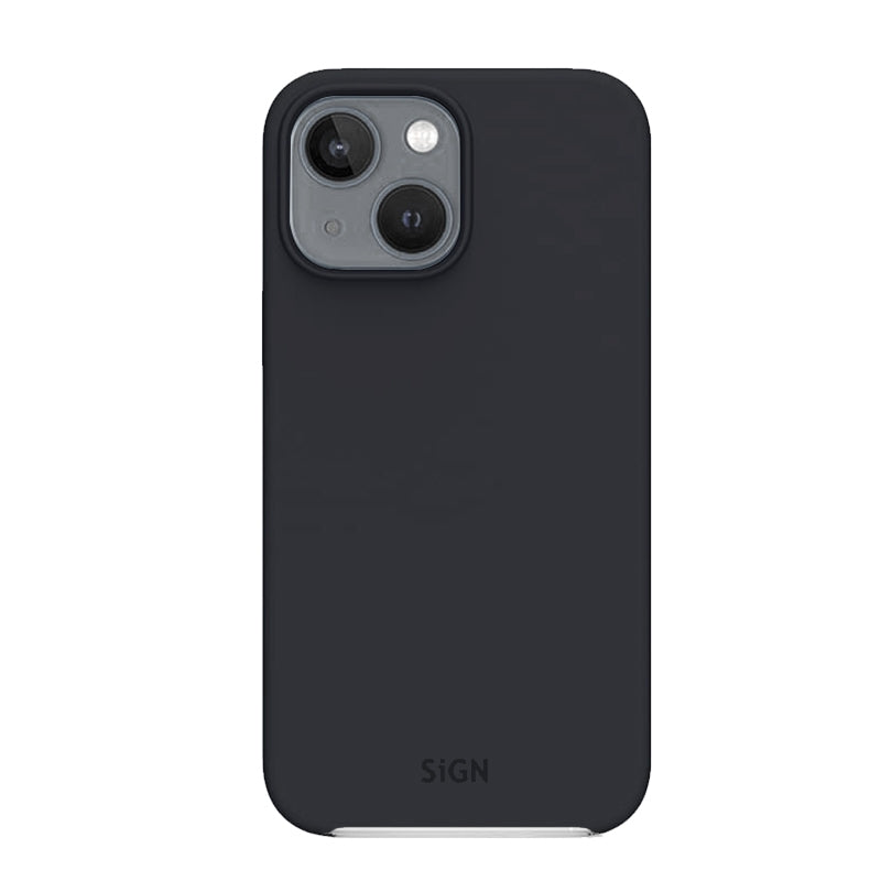 Liquid Silicone Case for iPhone 13 Mini - Black